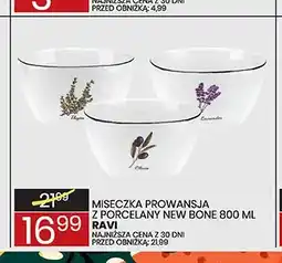 Wafelek Miseczka Prowansja z porcelany New Bone 800 ml Ravi oferta