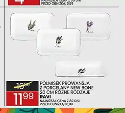 Wafelek Półmisek Prowansja z porcelany New Bone 20 cm Ravi oferta