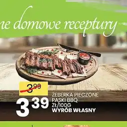 Wafelek Żeberka pieczone paski BBQ Wyrób Własny oferta