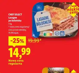 Lidl Lasagne Chef Select oferta