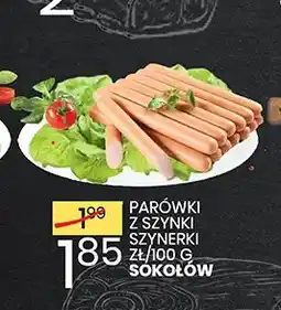 Wafelek Parówki z szynki Szynerki Sokołów oferta