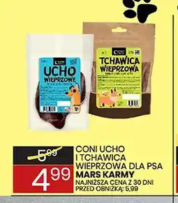 Wafelek Ucho wieprzowe dla psa Coni oferta