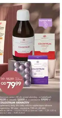 SuperPharm Suplement diety Colostrum zawiesina doustna Genactiv oferta
