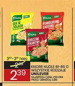 Wafelek Nudle Ser w ziołach Knorr oferta