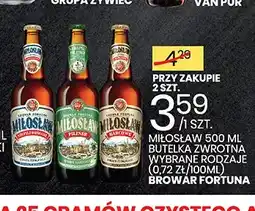Wafelek Piwo Miłosław Niefiltrowane oferta