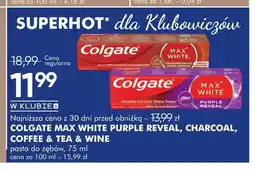 SuperPharm Pasta do zębów Colgate Max White Purple Reveal oferta
