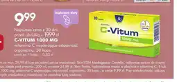 SuperPharm Witamina C wspierająca odporność organizmu C-Vitum 1000 mg oferta