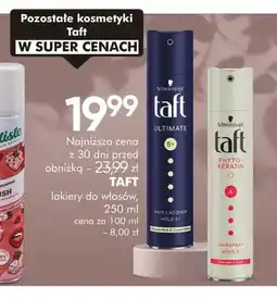 SuperPharm Lakier do włosów Ultimate Taft oferta