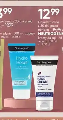 SuperPharm Krem do rąk Hydro Boost Neutrogena oferta