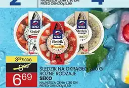 Wafelek Śledzik na okrągło Seko oferta