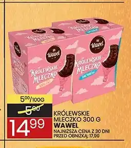 Wafelek Królewskie Mleczko waniliowe Wawel oferta