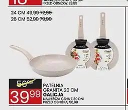 Wafelek Patelnia Granita 20 cm Galicja oferta