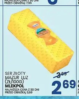 Wafelek Ser Złoty Mazur Mlekpol oferta
