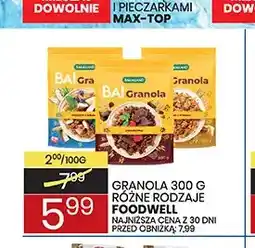 Wafelek Granola Foodwell oferta