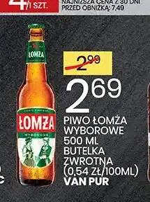 Wafelek Piwo Łomża Wyborowe oferta