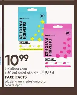 SuperPharm Plasterki na niedoskonałości Face Facts oferta