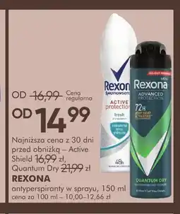 SuperPharm Antyperspirant w sprayu Active Protection Fresh Rexona oferta