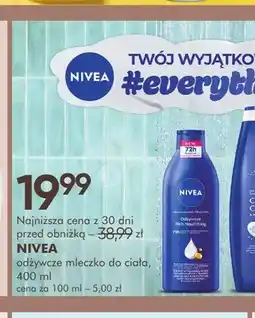 SuperPharm Odżywcze mleczko do ciała Nivea oferta