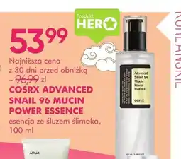 SuperPharm Esencja ze śluzem ślimaka Advanced Snail 96 Mucin Power Essence Cosrx oferta