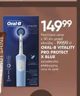 SuperPharm Szczoteczka elektryczna Vitality Pro Protect X Blue Oral-B oferta