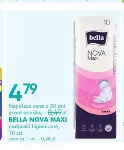 SuperPharm Podpaski higieniczne Nova Maxi Bella oferta
