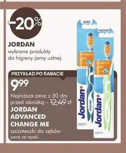 SuperPharm Szczoteczki do zębów Advanced Change Me Jordan oferta