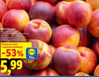Lidl Nektarynki oferta
