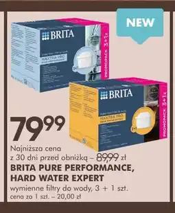 SuperPharm Wymienne filtry do wody Brita Pure Performance oferta