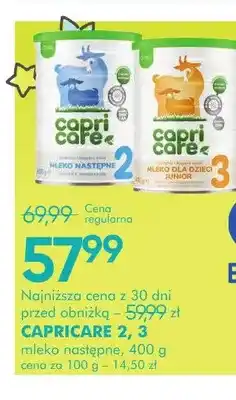 SuperPharm Mleko następne 2 Capricare oferta