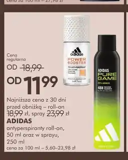 SuperPharm Antyperspirant roll-on Power Booster Adidas oferta