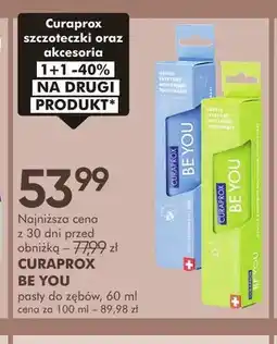 SuperPharm Pasta do zębów Be You Curaprox oferta