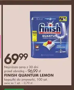 SuperPharm Kapsułki do zmywarki Finish Quantum Lemon oferta