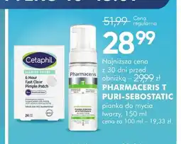 SuperPharm Pianka do mycia twarzy Pharmaceris T Puri-Sebostatic oferta