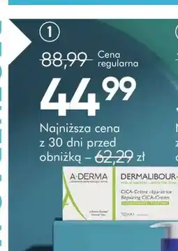 SuperPharm Krem regenerujący A-Derma Dermalibour+ CICA oferta