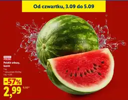 Lidl Arbuz Polski oferta