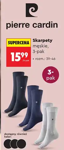 Biedronka Skarpety męskie Pierre Cardin oferta