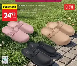 Biedronka Klapki Cleve oferta