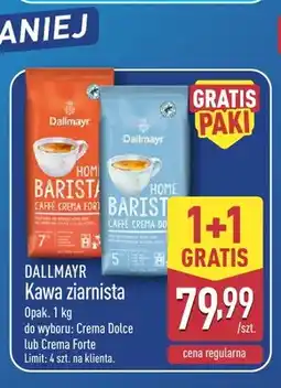 ALDI Kawa ziarnista Dallmayr Crema Dolce oferta