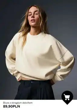 Bershka Bluza z okrągłym dekoltem oferta