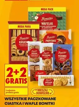 Biedronka Wszystkie paczkowane ciastka i wafle Bonitki oferta