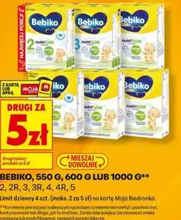Biedronka Bebiko, 550 g, 600 g lub 1000 g oferta
