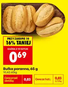 Biedronka Bułka poranna oferta