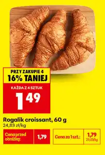 Biedronka Rogalik croissant oferta