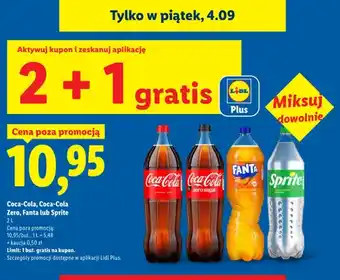 Lidl Napój gazowany Coca-Cola Original Taste oferta