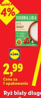Lidl Ryż biały długoziarnisty Kuchnia Lidla oferta