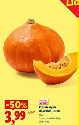 Lidl Dynia polska Hokkaido luzem oferta
