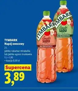 Lidl Napój owocowy Tymbark Smaki Sadu jabłko-rabarbar-mirabelka oferta