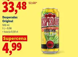 Lidl Piwo Desperados Original oferta