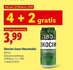 Lidl Piwo Okocim Okocimskie oferta