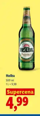 Lidl Piwo Holba Premium oferta